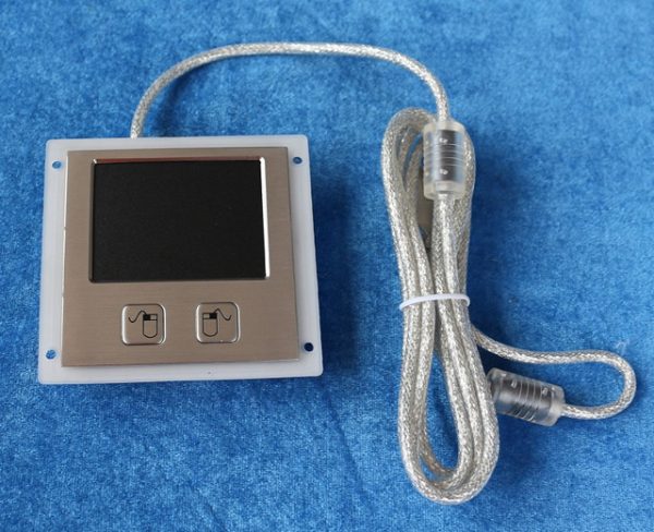 Touchpad 80x80mm (montagem traseira) - Botões baixos