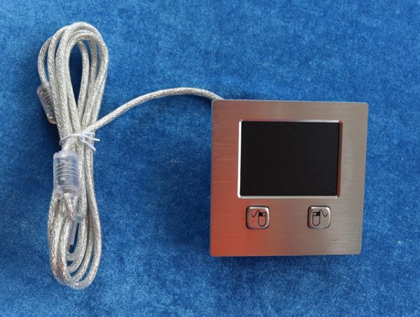 Touchpad 95x95mm (montagem frontal)