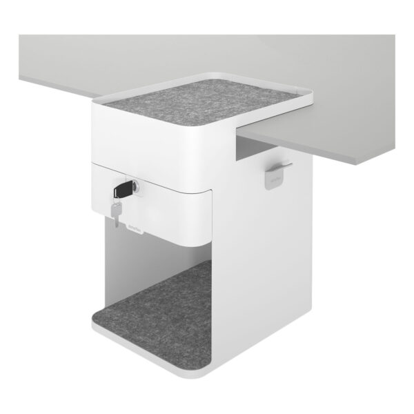 armario de mesa com gaveta com fechadura