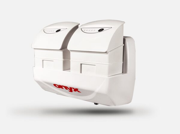 base de carregamento para 2 baterias para equipamentos hospitalares