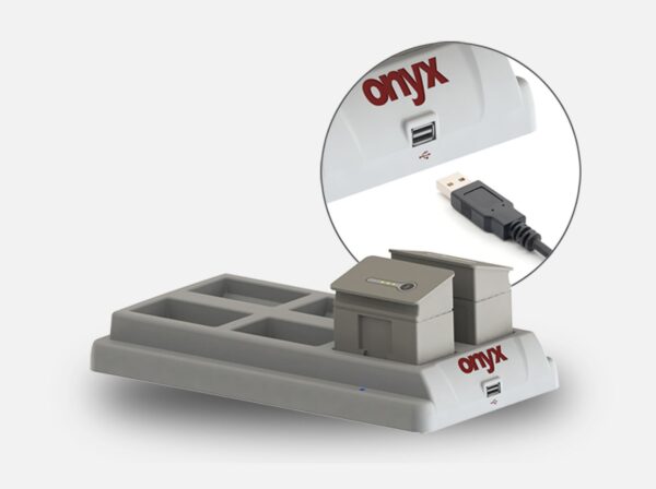 base de carregamento para baterias de pc medicos
