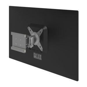 braço de monitor curto com fixação em calha