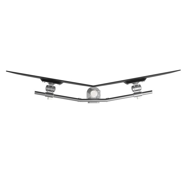 Braço de monitor duplo (15kg) - Altura estática e dependente - Mesa