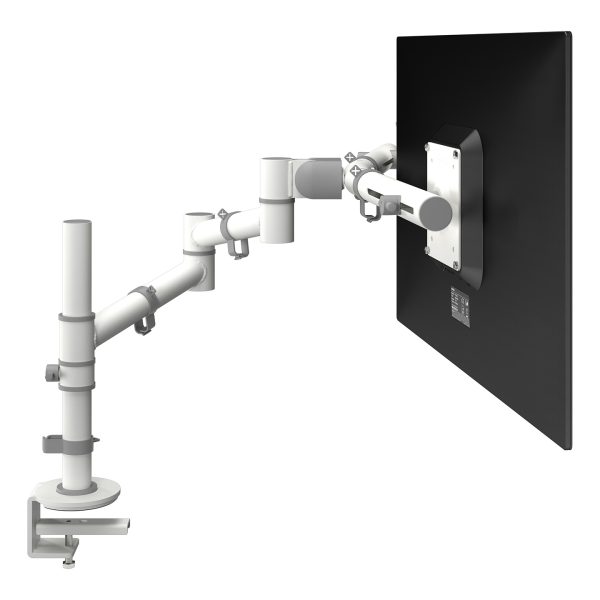 Braço de monitor duplo (4kg) - Altura estática e dependente - Mesa