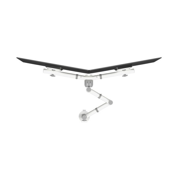 Braço de monitor duplo (4kg) - Altura estática e dependente - Mesa