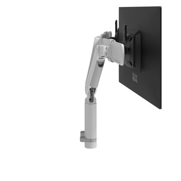 Braço de monitor duplo (8,5kg) - Altura, lateral, profundidade dinâmica e independente - Mesa
