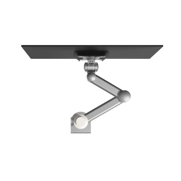 Braço de monitor com profundidade e altura - Mesa (aço inox)