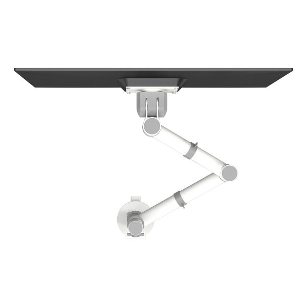 Braço de monitor com profundidade e altura - Mesa (aço inox) (LC)