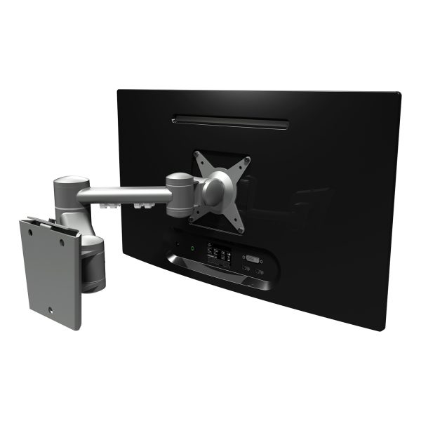 braço de monitor com altura fixa para parede