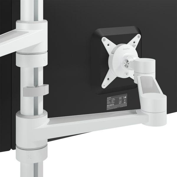 Braço de monitor duplo com profundidade e altura - Mesa