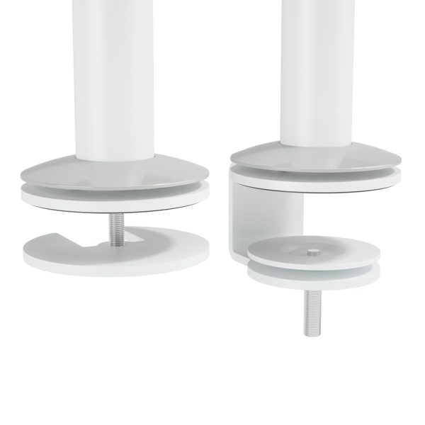 Braço de monitor duplo com profundidade e altura - Mesa