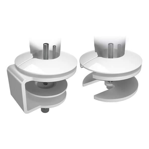 Braço de monitor duplo com profundidade e altura - Mesa Plus