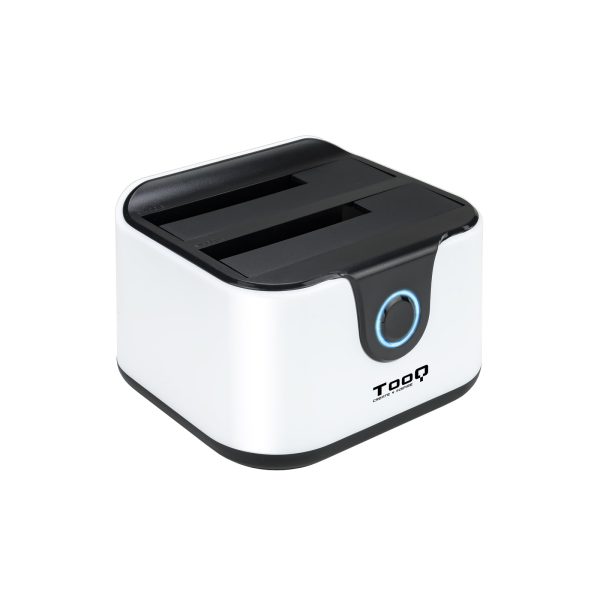 Dock Station Dupla SATA 2.5"/3.5" a USB 3.0 com USB 2.0 HOST, Branco
