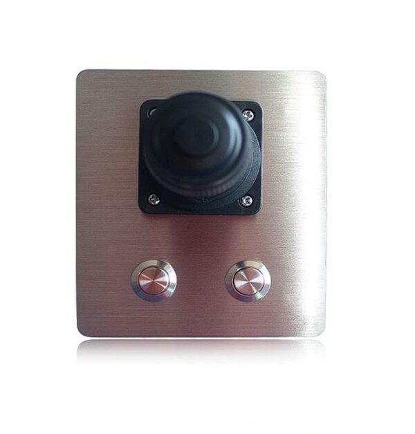 joystick industrial com montagem frontal
