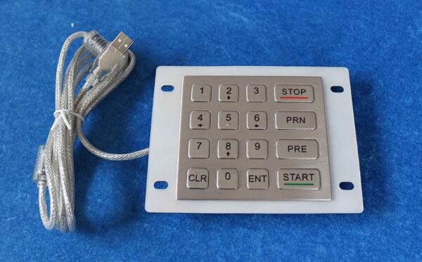 teclado metal 16 teclas