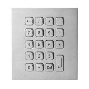 keypad antivandalico de 19 teclas