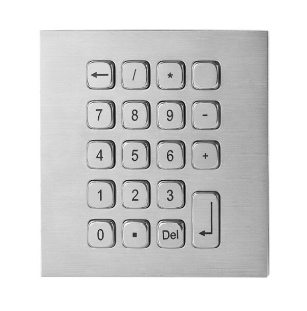 keypad antivandalico de 19 teclas