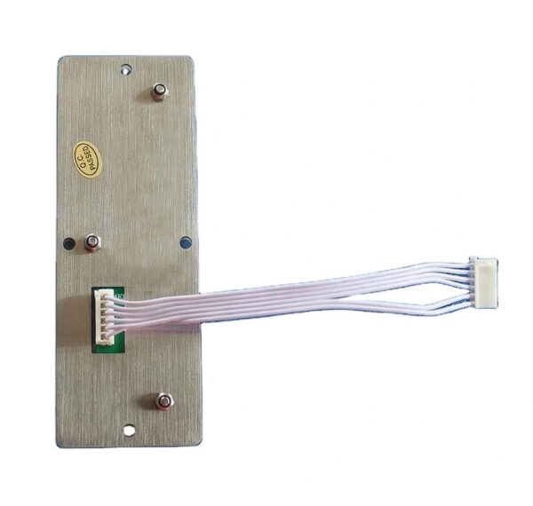 keypad de 4 teclas em aço inox