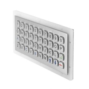 keypa de 40 teclas resistente ao vandalismo e montagem posterior