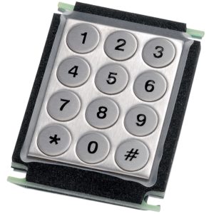 Keypad em Aço Inox (montagem traseira)