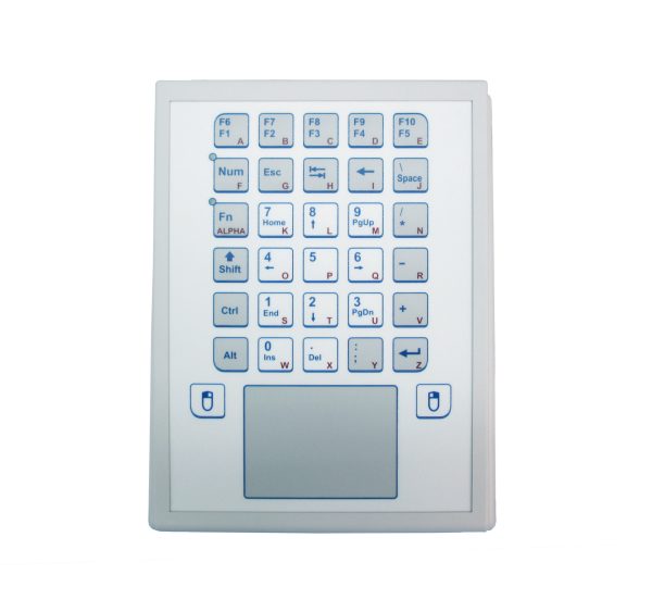 Keypad Industrial com Touchpad (Desktop)