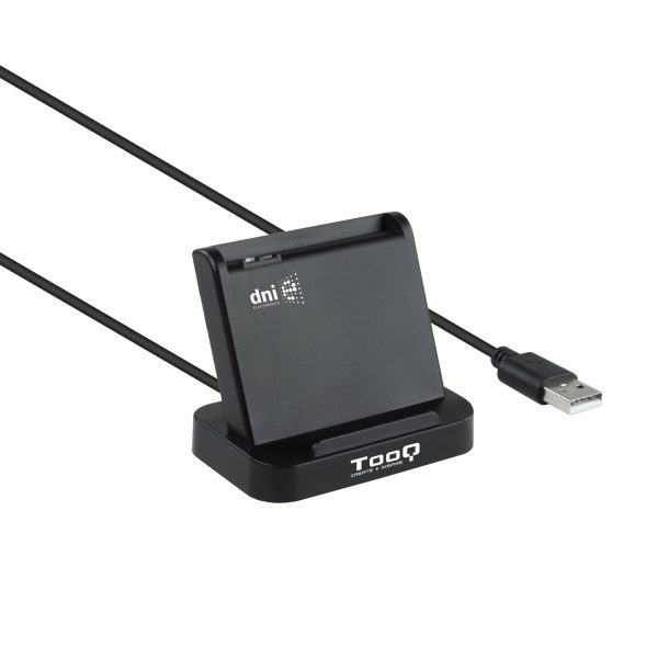 Leitor de Cartão Inteligente DNIe VISION USB 2.0, Preto