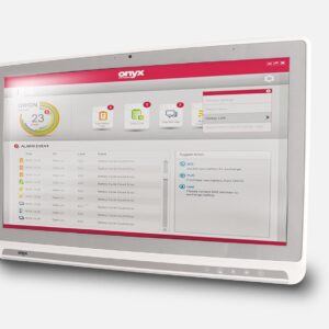 pc all in one com certificação medica 22 polegadas e baterias