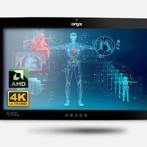 computador AIO medico com 32 polegadas e processador AMD Ryzen