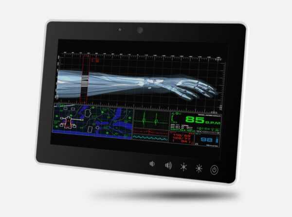 pc all-in-one de 10 pol para area hospitalar