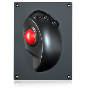 rato com trackball de mesa com esfera de 34mm