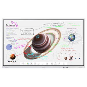 painel interativo samsung de 75 pol