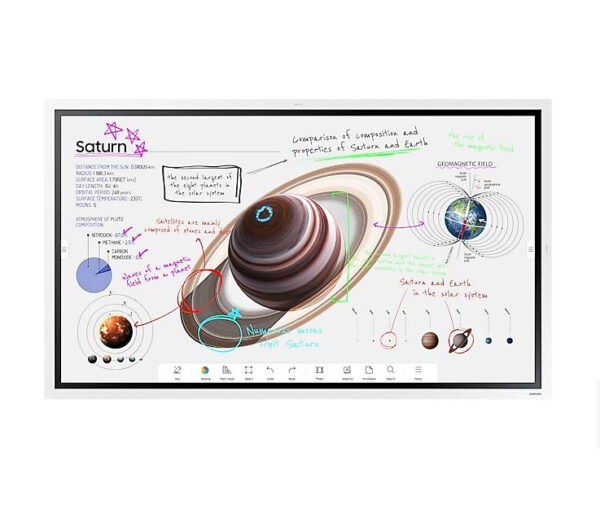 monitor interativo de 55 polegadas da samsung