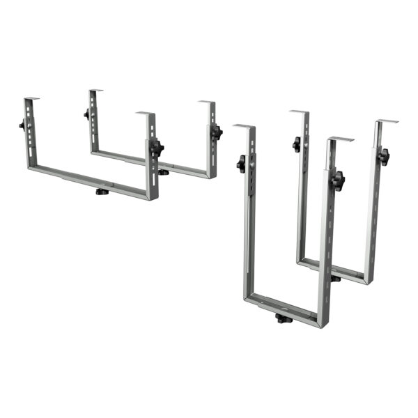 suporte par acomputador com fixação debaixo da mesa