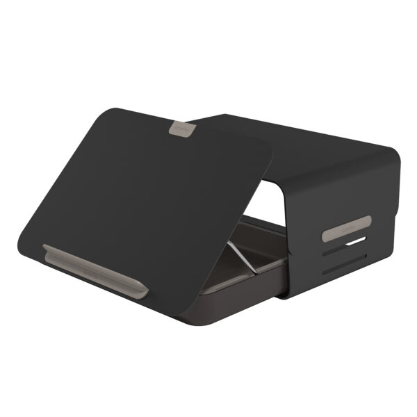 Suporte de monitor com elevação e arrumação