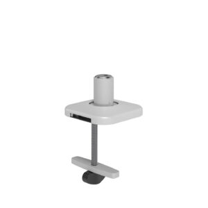 base de fixação à mesa com furação para suportar braço de monitor