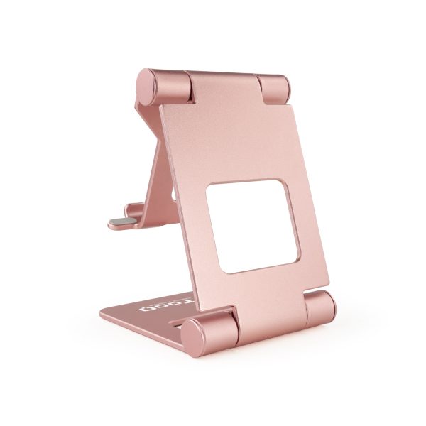 Suporte de mesa para telemóvel, cor rosa