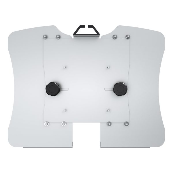 Suporte para portátil com ajuste lateral