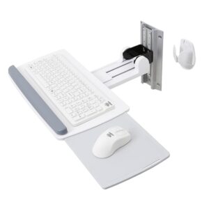 suporte de teclado e rato com fixação à parede
