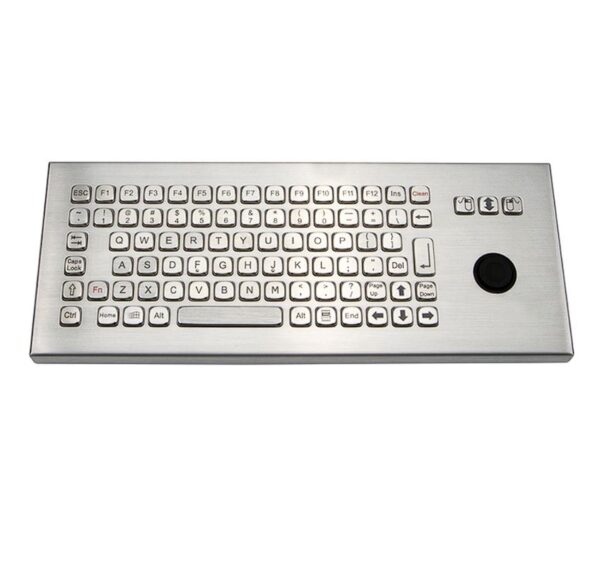 teclado para a industria em metal e com mini joystick
