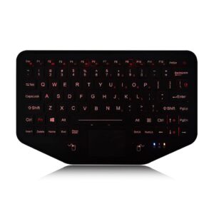 teclado portatil com touchpad wireless para veiculos