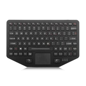 teclado industrial portatil com touchpad