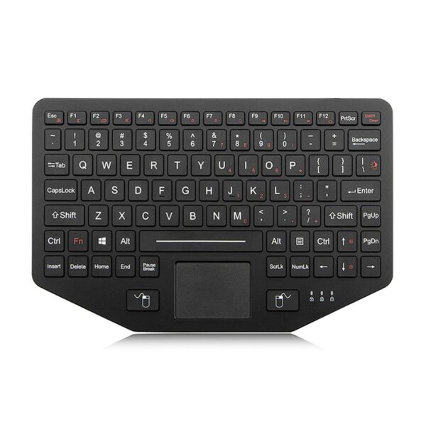 teclado industrial portatil com touchpad