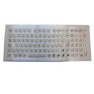 teclado em aço inox com IP68