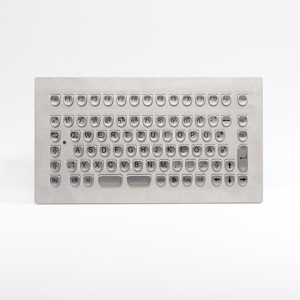 Teclado em Aço Inox (montagem frontal)