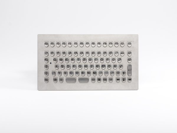 Teclado em Aço Inox (montagem frontal)