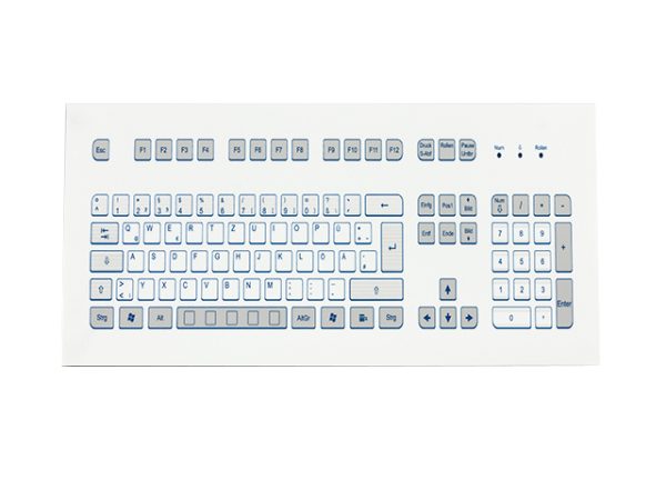 Teclado Industrial com Keypad (montagem frontal)