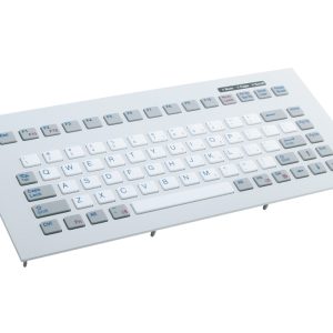 Teclado Industrial com teclas silicone (montagem frontal)