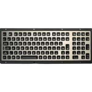 teclado industrial com keypad numerico e teclas iluminadas