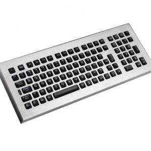 Teclado industrial em inox com keypad numérico