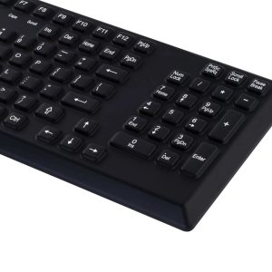 teclado silicone lavavel com keypad numerico